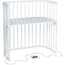 babybay Boxspring Beistellbett weiß