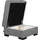 Home Affaire Stauraumhocker Tulio Polyester 80 x 45 x 80 cm Grau