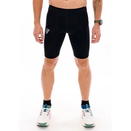 compressport Herren Run Under Control Short 20 schwarz