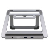 Exsys EX-1223HM 12 in 1 USB-C Dockingstation Notebook Stand Matebook und MacBook