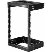 Startech StarTech.com 2-Pfosten 15HE Heavy-Duty Wandmontage Netzwerk-Rack, 19" Open