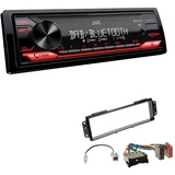 EHO JVC KD-X282DBT 1-DIN Digital Autoradio DAB+ USB für KIA Picanto 2007-2011