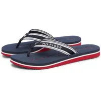 Tommy Hilfiger TH Webbing Summer Sandal Blau/Rot/Weiß 39