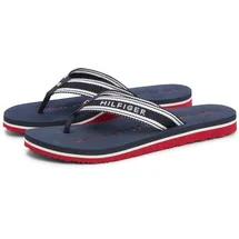 Tommy Hilfiger TH Webbing Summer Sandal Blau/Rot/Weiß 39