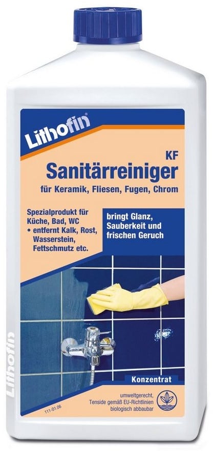 Lithofin LITHOFIN KF Sanitärreiniger 1 Ltr Naturstein-Reiniger