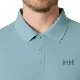 HELLY HANSEN Lifa Active Solen Kurzarm-poloshirt - Windy Blue - XL
