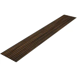 [neu.holz] 3D-Wandpaneel Boxtel braun 18 St. 195 x 31,5 cm