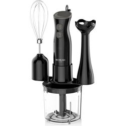Michelino Stabmixer 5tlg. Set, Stabmixer, Schwarz