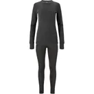 Whistler Cerro Merinowolle Baselayer langarm Skiunterwäsche-Set Damen 1001 - black 38