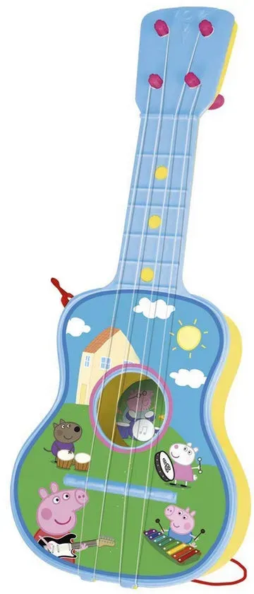 Kindergitarre Peppa Pig Blau Peppa Pig