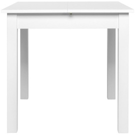 Finori Mid.you Esstisch Weiß quadratisch, 80x76.5x80 cm ausziehbar Esszimmer, Tische, Esstische, Esstische ausziehbar