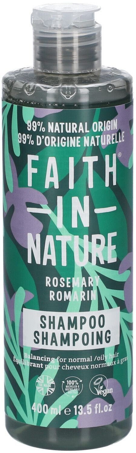 FAITH IN NATURE® Shampoing au Romarin 400 ml shampooing