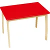 Kindertisch 56 cm rot