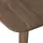Woood Esstisch oval 180 x 74 x 100 cm kaschmirbraun