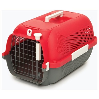 Catit Tiertransportbox Transportbox Voyageur rot Größe: S / Maße: 48 x 33 x 28 cm