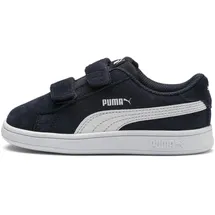 Puma Unisex Baby Smash V2 Sd V Inf Turnschuhe, Peacoat Puma White, 20 EU
