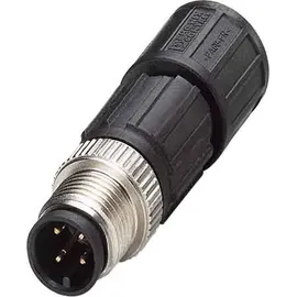 Phoenix Contact 1641691 Sensor-/Aktor-Steckverbinder, unkonfektioniert M12 Stecker, gerade Polzahl Sensoren: 4 1 St.