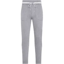 Herren Jogging Pants - Farbe grau, weiß - Größe M