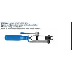 Brilliant Tools Spann- und Schneidwerkzeug für Endlosschellen Zange, Gelenkmanschetten-Schelle,Zangen-Set  BT676001