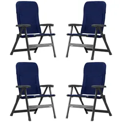 Set WESTFIELD Prince Stuhl dark blue 4 Stühle