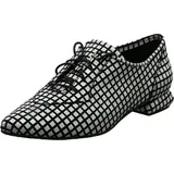 SIMEN Schnürschuhe Damen, schwarz, 38