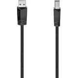 Hama USB-Kabel USB 2.0 480 Mbit/s Schwarz