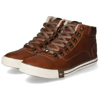 Mustang Herren High Top Sneaker Braun EU