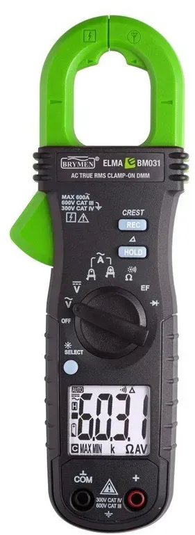 Elma bm031 sand rms ac clamp multimeter