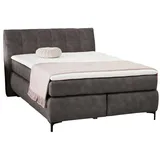 Jockenhöfer Boxspringbett grau-braun - GITTA,