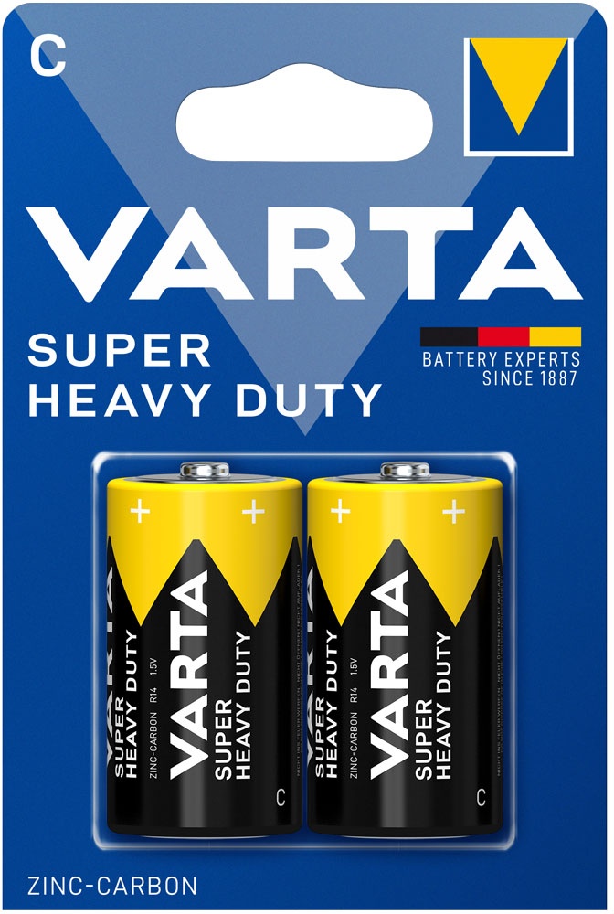 Varta C Super Heavy Duty ZnC (2er Blister)