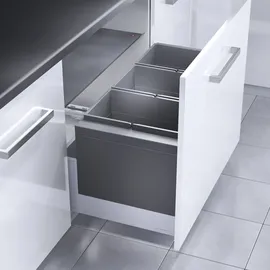 HAILO Abfallsammler 84 l Dunkelgrau