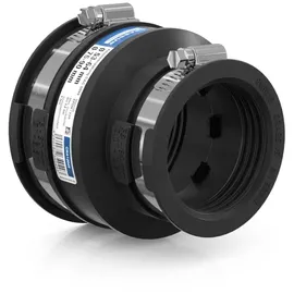Crassus Adapterkupplung CAC 0894, bis 0,6 bar (75-90mm auf 53-64mm), EPDM / V2A