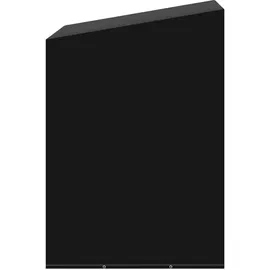 vidaXL Hollywoodschaukel-Abdeckungen 2 Stk. 255 x 145 x 170 cm Schwarz