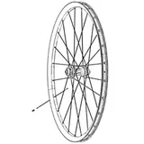 ZIPP Tubeless-Kit Tape mit 2 Universalventilen 60 mm und 1 Ventilkernschlüssel 26 mm - Schwarz - Einheitsgröße