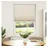 vidaXL Plissee Faltrollo 80 x 150 cm Creme
