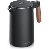 Arendo Wasserkocher 1,5 l Schwarz