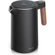 Arendo Wasserkocher 1,5 l Schwarz