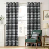 Homescapes Ösenvorhang Morocco blickdicht 2er-Set, 137/137 cm
