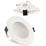 ISOLED LED Downlight LUNA 8W, indirektes Licht, weiß, warmweiß