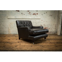 JVmoebel Chesterfield-Sessel, Chesterfield Sessel 1 Sitzer Design schwarz