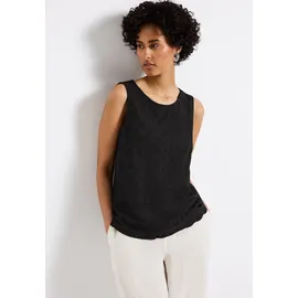 STREET ONE Shirttop Schwarz 34