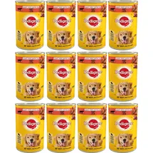 PEDIGREE Adult Nassfutter Rind 12 x 1200 g