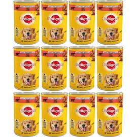 PEDIGREE Adult Nassfutter Rind 12 x 1200 g