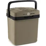 peme Kühlbox Auto Elektrisch für Camping Kühlschrank Elektrische Kühltruhe Groß Autokühlschrank Cool Box Cooler Gefrierbox mit Strom Steckdose Car Fridge Tiefkühlbox 12V 220 240 V 25,7L – Essential
