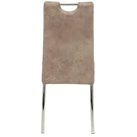 Möbel Kraft Stuhl Karola II Stoff beige
