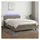 vidaXL Boxspringbett 140 x 200 cm Taupe