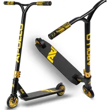 Apollo Stunt Scooter Freestyle Kickscooter Kinderroller, Trick Roller Hawk - schwarz/gold