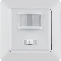 ChiliTec Milos Bewegungsmelder 160° Unterputz Innen 250V Ersetzt einen Lichtschalter 2-Draht Anschluss ohne Nullleiter LED 3-100Watt Weiß matt
