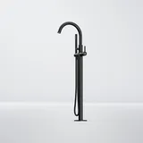 Steinberg Serie 341 Freistehende Wannenarmatur, mit schwenkbarem Schwallauslauf, Ausladung 260mm, 3411162S, Farbe: Matt