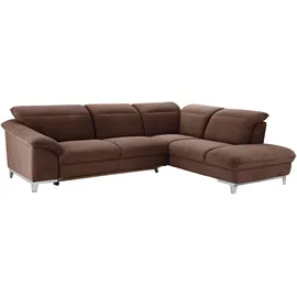 Mivano Livetastic Ecksofa mit Schlaffunktion, Kopfteilverstellung und Ottomane rechts, L-Form, 293x232 cm, Made in EU, Schlafen auf Sitzhöhe, Wohnzimmer, Sofas / Couches, Wohnlandschaften, Ecksofas